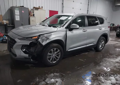 2020 Hyundai Santa Fe Se from USA, damaged, VIN 5NMS2CAD1LH153125